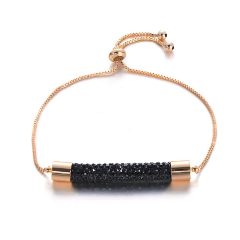Crystal bar bracelet